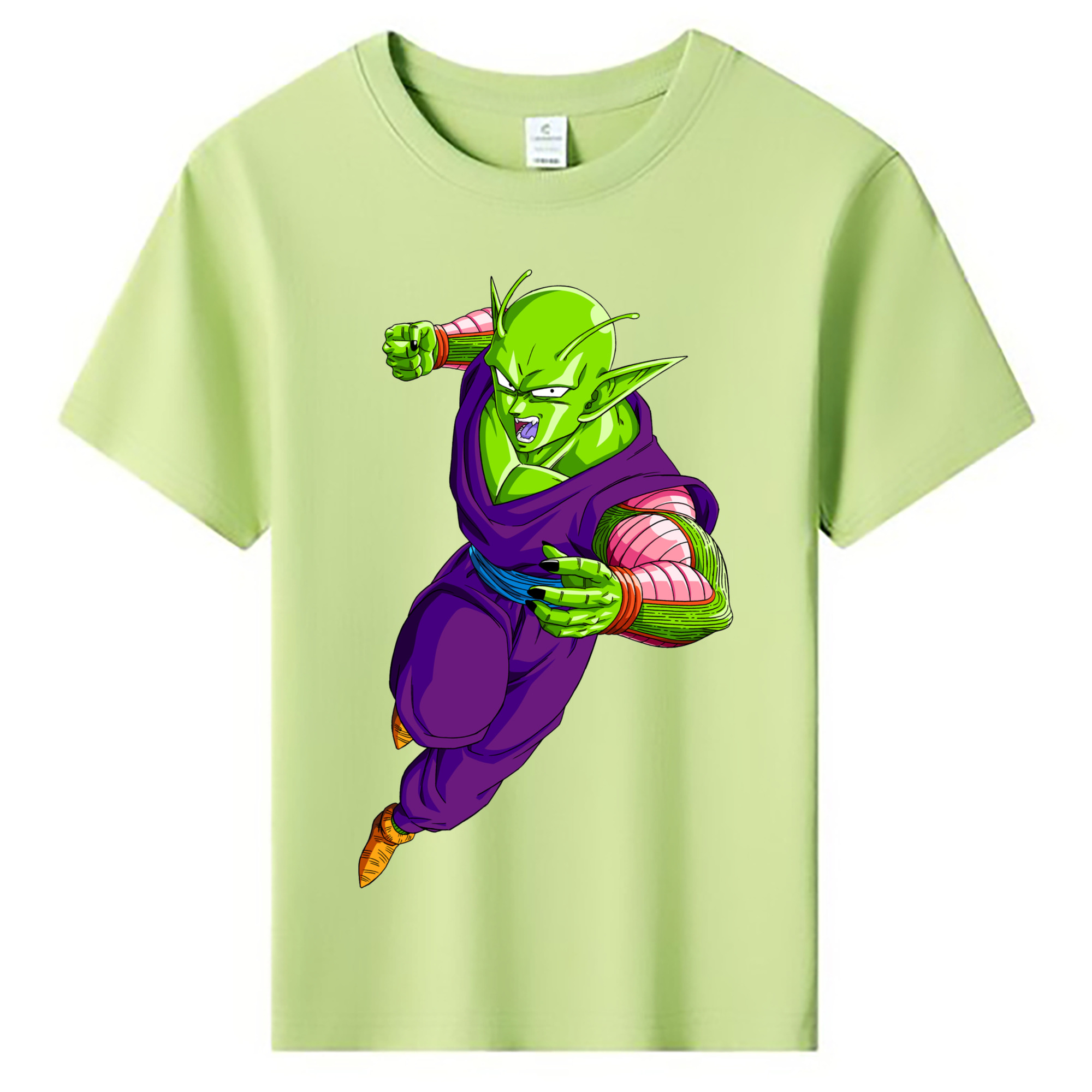 （画像用） ドラゴンボール ピッコロ DRAGON BALL Piccolo 綿100％キッズTシャツ（フロントプリント）